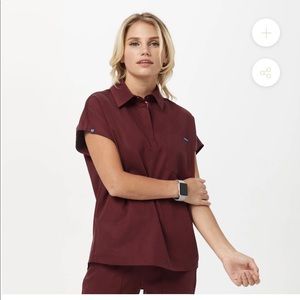 Mediclo scrub set capri top and kume pants
